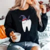 Tooth Witch Lazy Halloween Costume Dentist Dental Hygienist Unisex T-Shirt