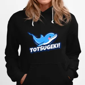 Totsugeki Logo Dolphin Ocean Unisex T-Shirt