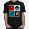 Trump Biden Harris Equality Blm Dump Trump Unisex T-Shirt