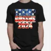 Trump Greene 2024 Gop Maga Republican American Flag Tee Unisex T-Shirt