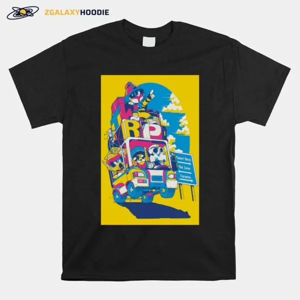 Twrp Toriyama Poster Planet Bass The Zone Toronto Unisex T-Shirt