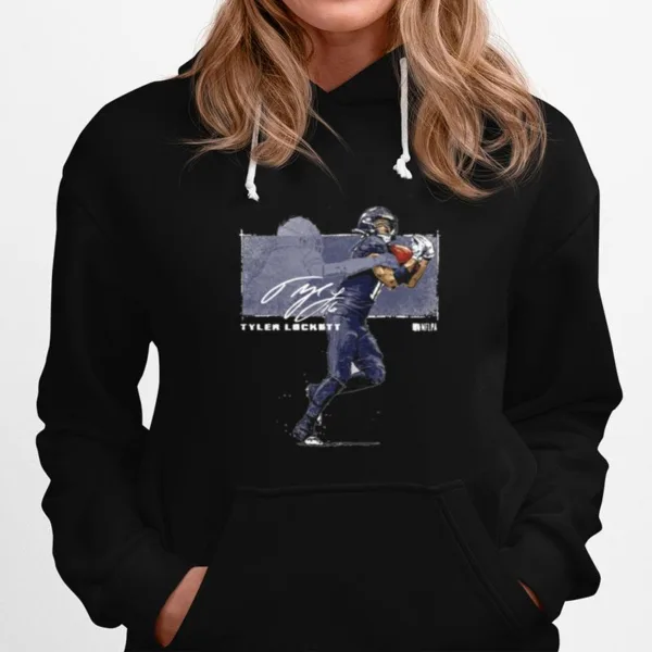 Tyler Lockett Seattle Catch Highlight Signature Unisex T-Shirt