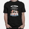 Uconn My Mom Doesn't Usually Yell But When She Does Her Team Uconn Men? Basketball Are Playing Unisex T-Shirt