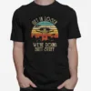 Ufo Get In Loser We'Re Doing Butt Stuff Vintage Retro Unisex T-Shirt