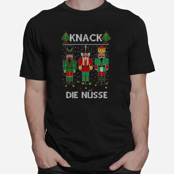 Ugly Nutcracker Christmas Unisex T-Shirt