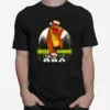 Uncle Saurus T Rex Christmas Santa Hat Dinosaur Unisex T-Shirt