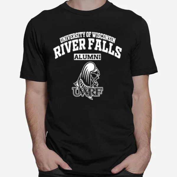 University Of Wisconsin River Falls Alumni Uwrf Logo Unisex T-Shirt