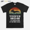 Upper Peninsula Michigan Retro Yooper Mom Unisex T-Shirt