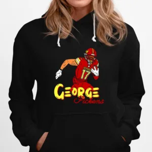 Urup Red Animated Design George Pickens Football Unisex T-Shirt