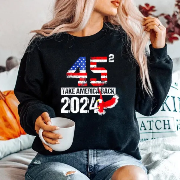 Usa Election Trump 2024 Flag Take Usa Back Again Unisex T-Shirt