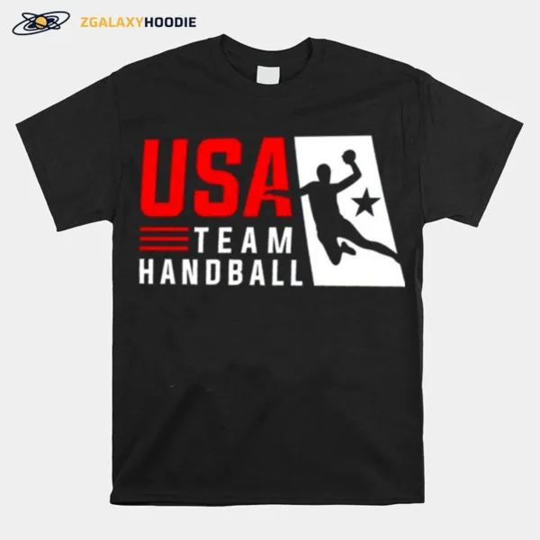 Usa Team Handball Logo Unisex T-Shirt