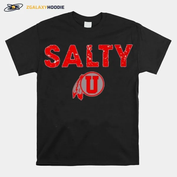 Utah Basketball Salty Unisex T-Shirt