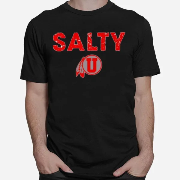 Utah Basketball Salty Unisex T-Shirt