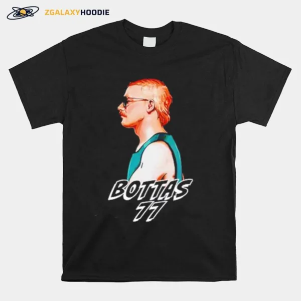 Valtteri Bottas Wearing Jb The Mullet Bottas 77 Unisex T-Shirt