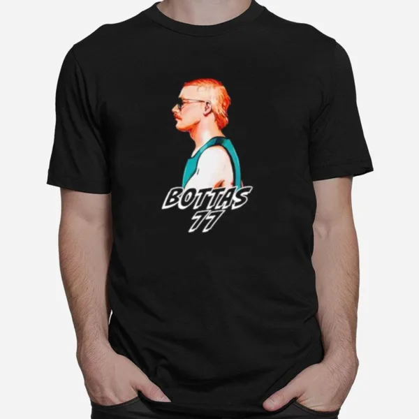 Valtteri Bottas Wearing Jb The Mullet Bottas 77 Unisex T-Shirt