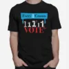 Veryone Counts So Vote %E2%80%93 Cute Funny Political Graphic Unisex T-Shirt