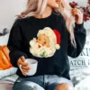 Vintage Christmas Santa Claus Face Funny Old Fashioned Unisex T-Shirt