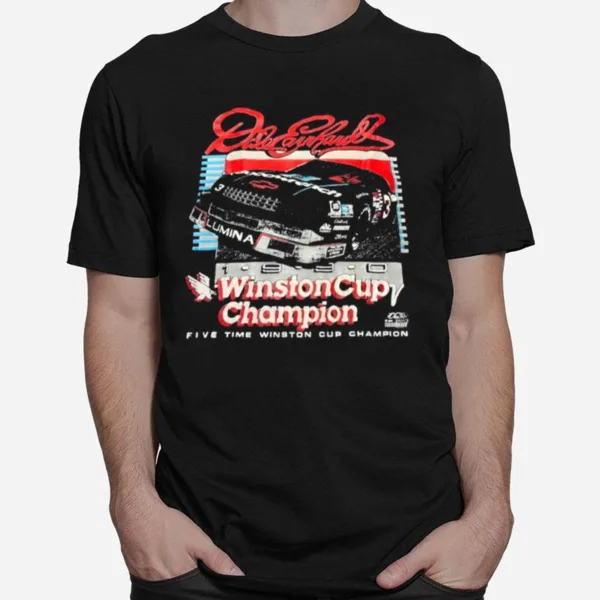 Vintage Dale Earnhardt Winston Cup Champions Unisex T-Shirt