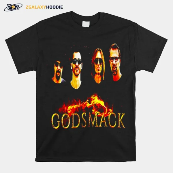 Vintage Fire Godsmack Someone In London Unisex T-Shirt