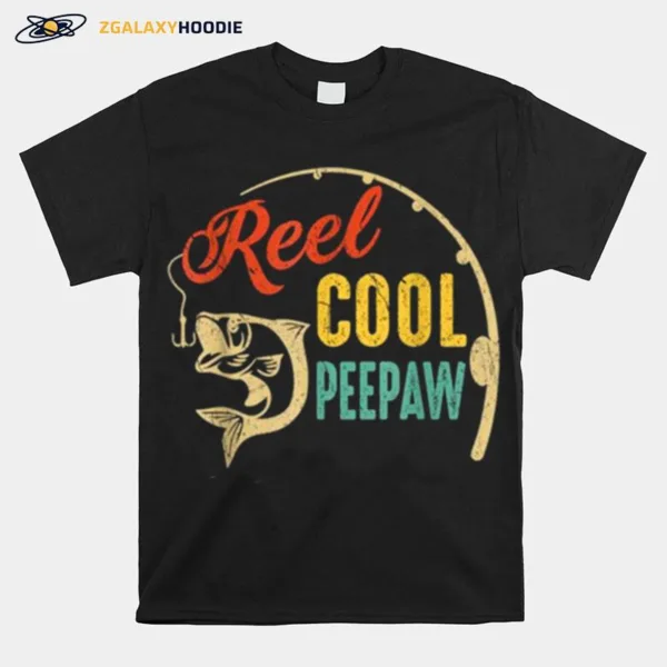 Vintage Fishing Reel Cool Peepaw Unisex T-Shirt