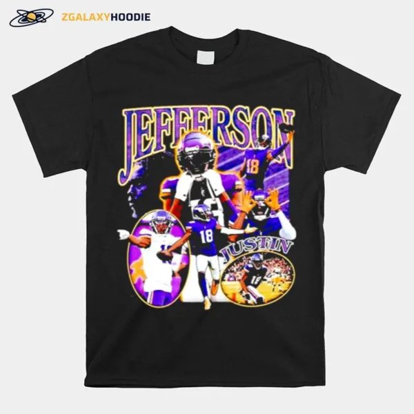 Vintage Justin Jefferson 90S Unisex T-Shirt