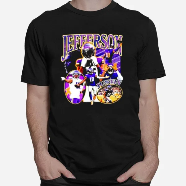 Vintage Justin Jefferson 90S Unisex T-Shirt