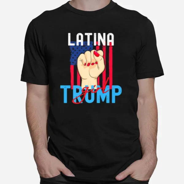 Vintage Latina Trump Girl Still My President Pro Trump Unisex T-Shirt