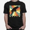 Vintage Macaw Retro Style Animal Unisex T-Shirt