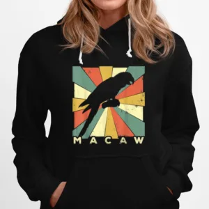 Vintage Macaw Retro Style Animal Unisex T-Shirt