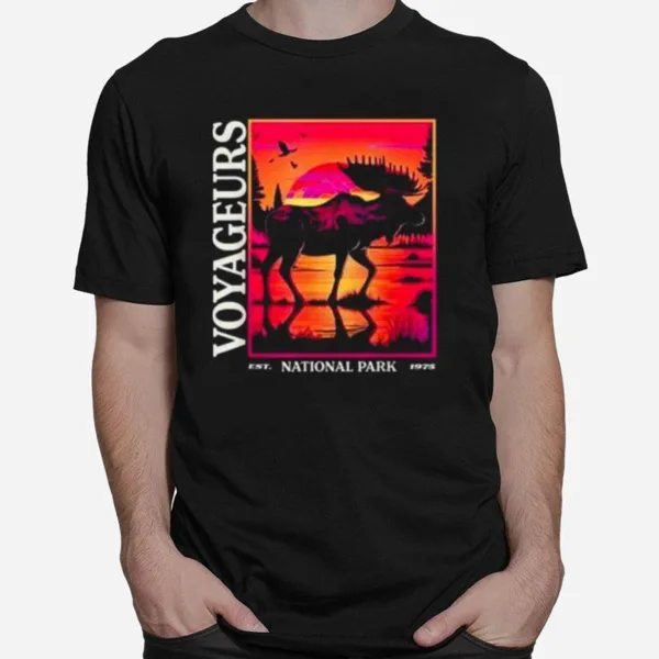 Vintage Voyageurs National Park Unisex T-Shirt