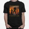 Wakanda Forever Black Panther Chadwick Rip Poster Unisex T-Shirt