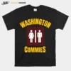 Washington Commies Wc Funny American Football Nickname Wc Unisex T-Shirt