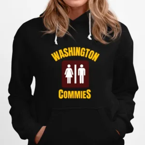 Washington Commies Wc Funny American Football Nickname Wc Unisex T-Shirt