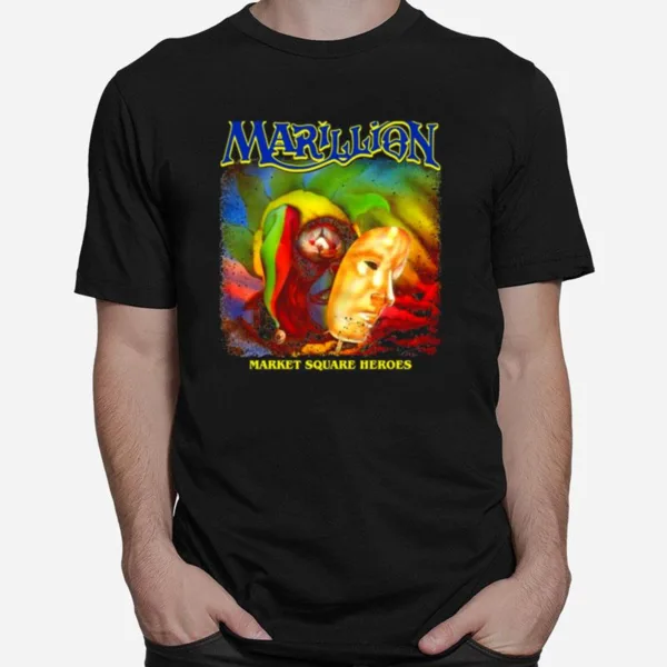 We All Wear Mask Marillion Band Unisex T-Shirt