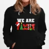 We Are Family Christmas Hat And Tree Unisex T-Shirt