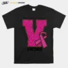 We Wear Pink Breast Cancer Awareness Vikings Football Unisex T-Shirt