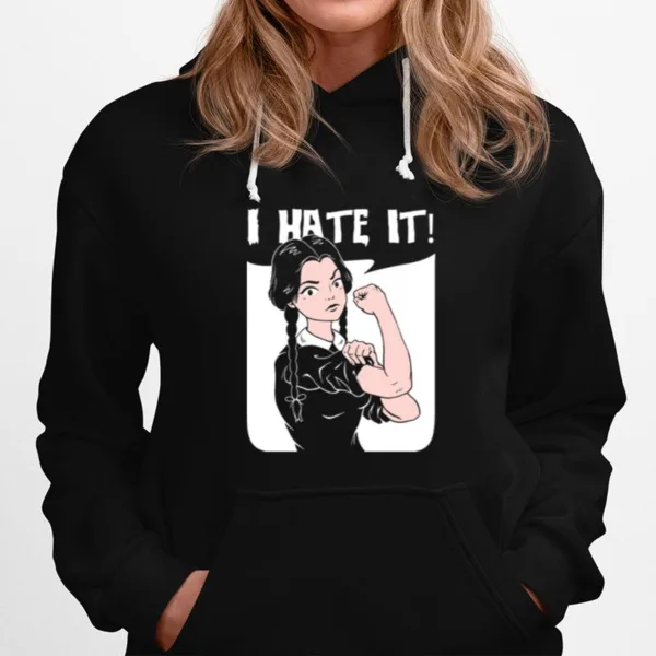 Wednesday Addams I Hate I Unisex T-Shirt