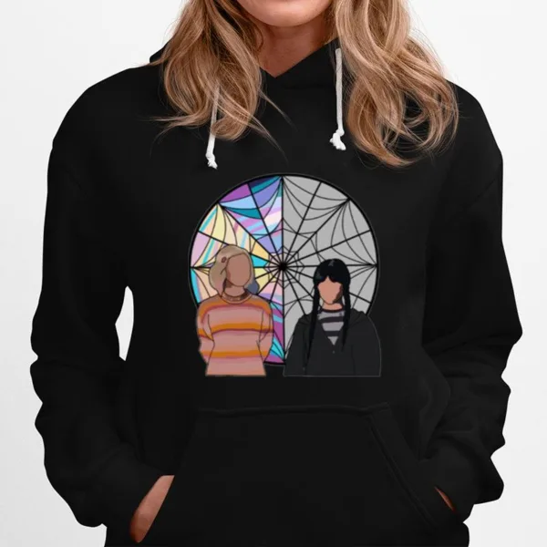 We?e Friends Wednesday Addams And Enid Sinclair Unisex T-Shirt