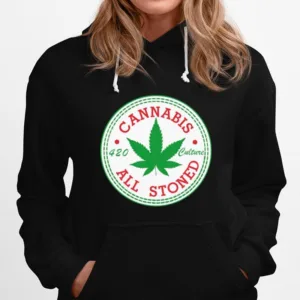 Weed Cannabis Stoned Smoke 420 Culture Smoking Graphic Unisex T-Shirt