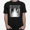 When Doctor Takes X Ray Of My Heart Funny Bull Terrier Mom Unisex T-Shirt