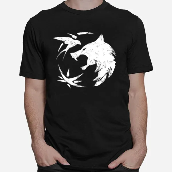 White Wolf The Witcher Blood Origin Unisex T-Shirt