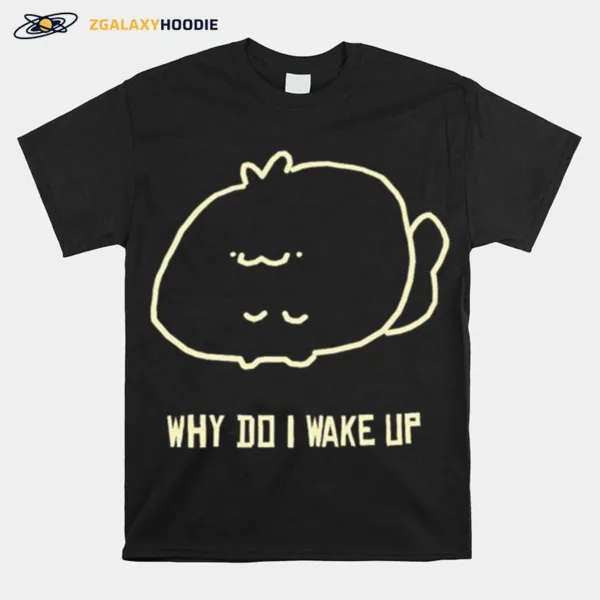 Why Do I Wake Up Unisex T-Shirt