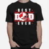 Wisconsin Badgers Best Dad Ever Unisex T-Shirt