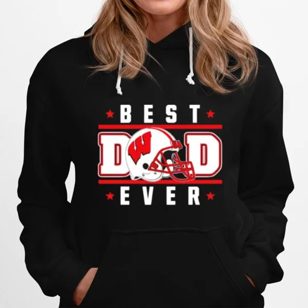 Wisconsin Badgers Best Dad Ever Unisex T-Shirt