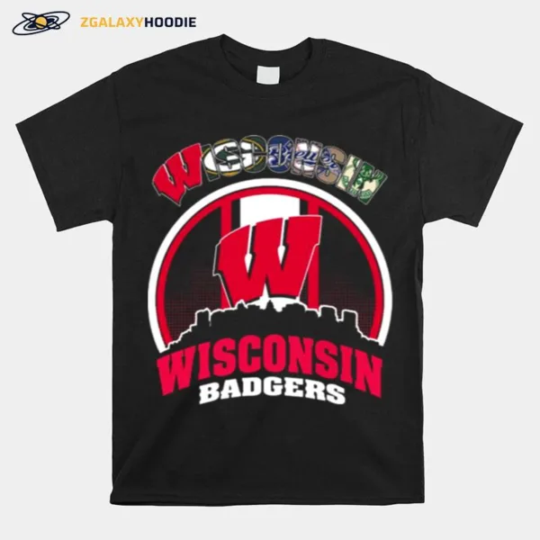 Wisconsin City Sport Wisconsin Badgers Unisex T-Shirt