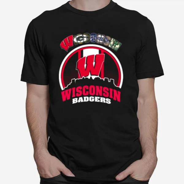 Wisconsin City Sport Wisconsin Badgers Unisex T-Shirt