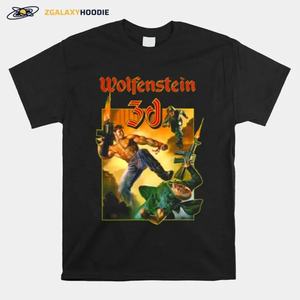 Wolfenstein 3D Design 90S Game Unisex T-Shirt