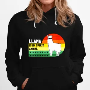 Womens Sarcastic Spirit Lovable Animal Of Llamas Saying Unisex T-Shirt