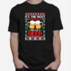 Wonderful Time For A Beer Ugly Christmas Sweaters Unisex T-Shirt