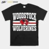 Woodstock High School Wolverines Logo Unisex T-Shirt